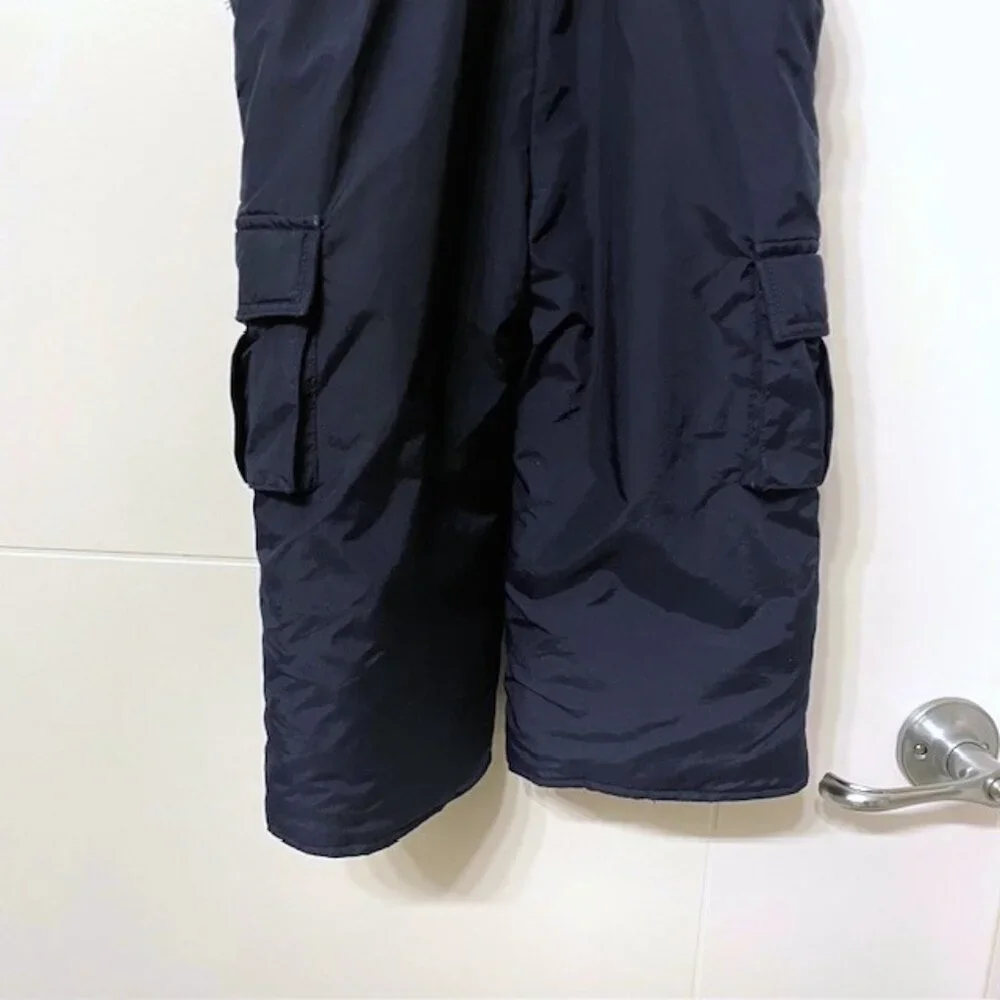 OshKosh B'gosh Unisex Snow Bibs Snowpants Navy Blue Size 3T